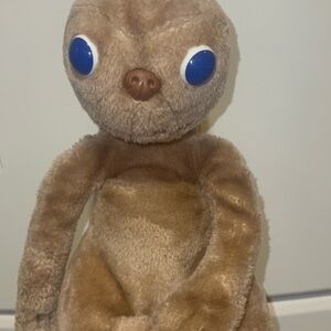 SOLD Et Plush Toy with Blue Eyes